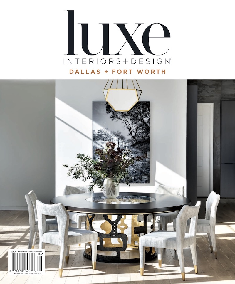 luxe magazine cover march april 2021
